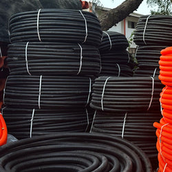 black dwc hdpe pipe