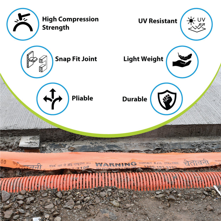 DWC pipe cable conduit