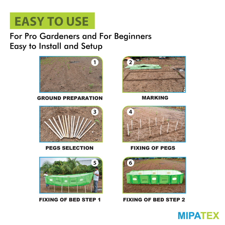 vermi bed installation