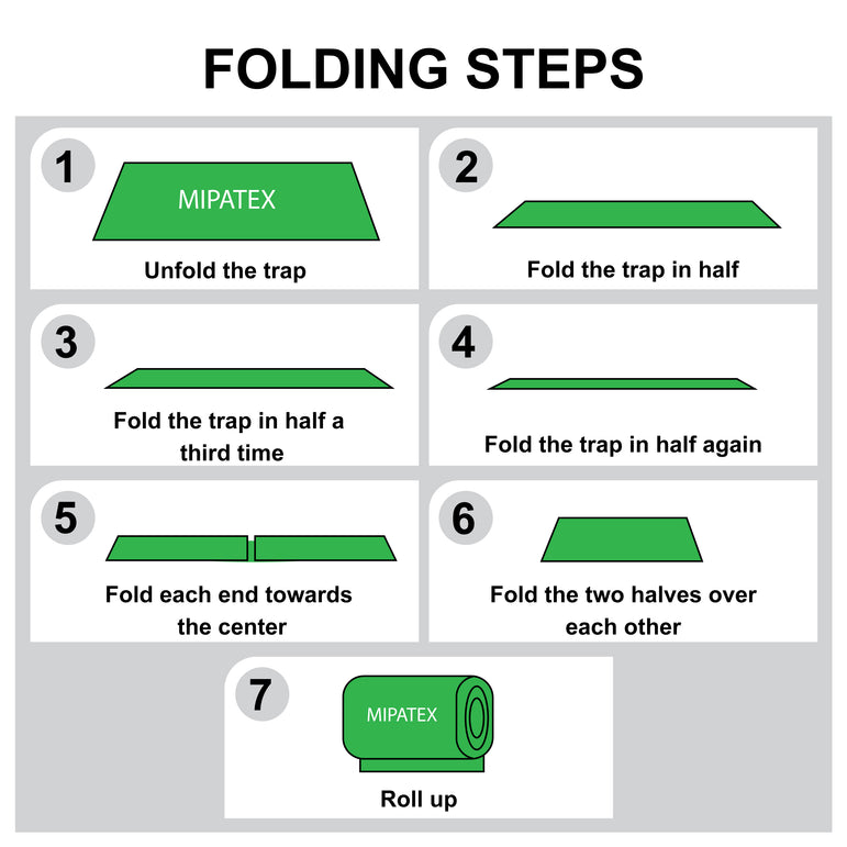Mipatex Tarpaulin Sheet Waterproof Heavy Duty, Poly Tarp with Aluminium Eyelets Every 3 feet - Multipurpose Plastic Cover for Truck, Roof, Rain, Outdoor or Sun (Green/White)