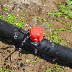 online drip irrigation pipe with dripper