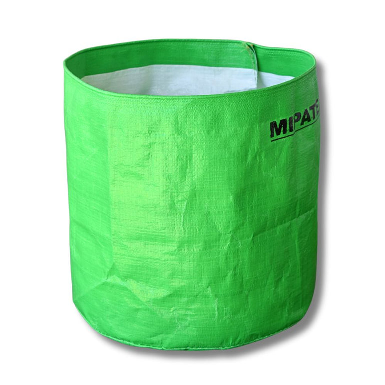 HDPE grow bag Green-White