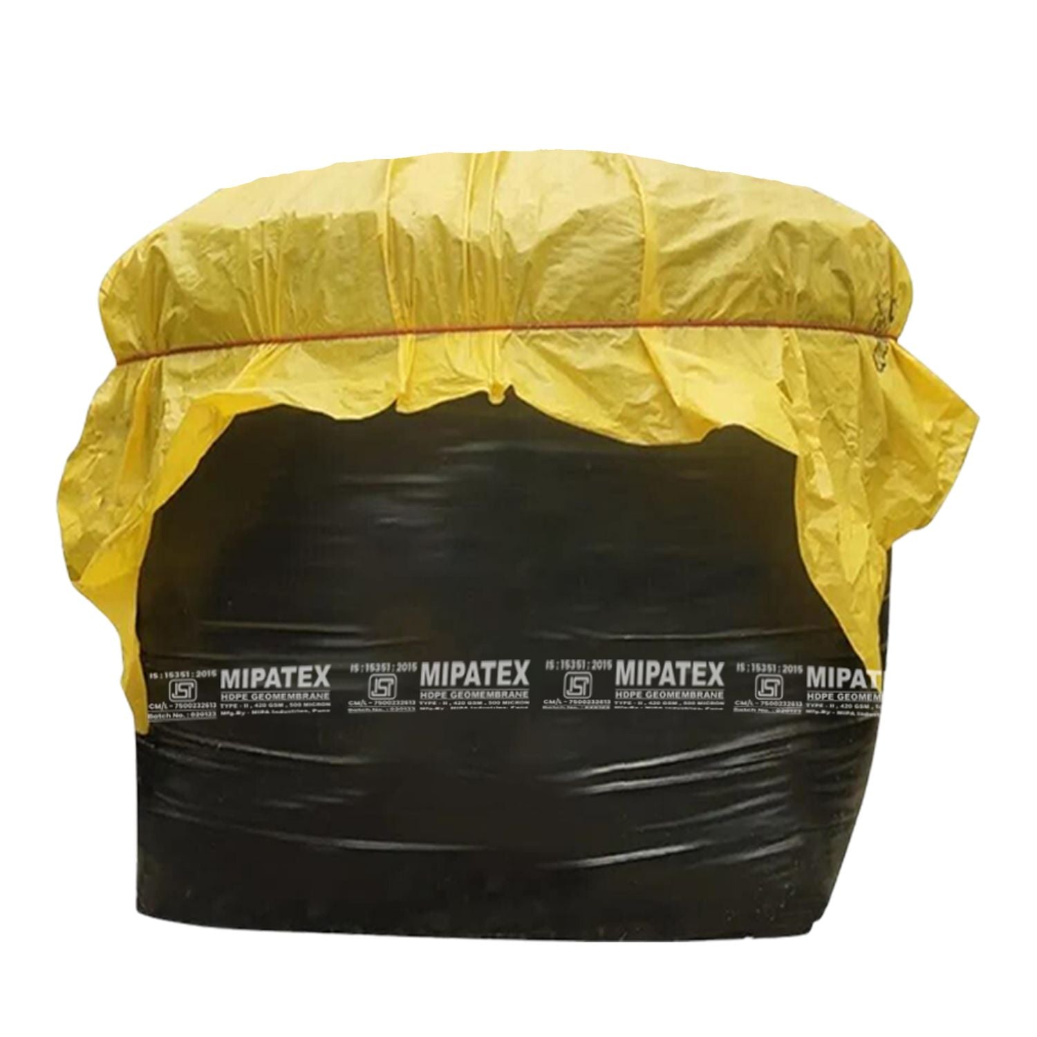 MIPATEX HDPE Silage Bags, Murghas bag, Heavy-Duty silage bag for fodder storage, 500 micron Black