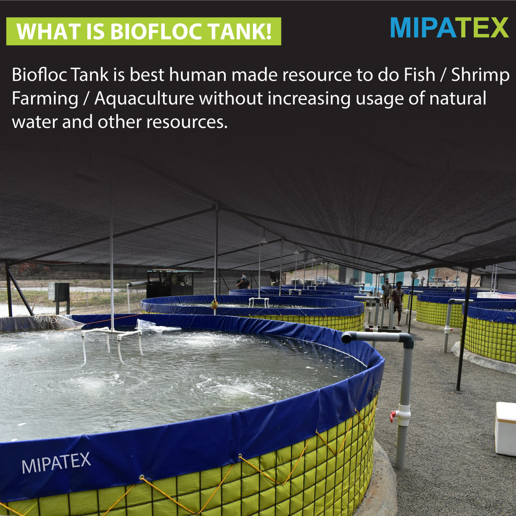 Buy online biofloc fish farming tank - aquafarming tank | mipatex