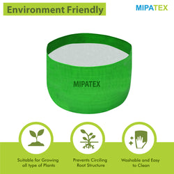Mipatex Woven Fabric Plant Grow Bags for Terrace Gardening, 24in x 12in