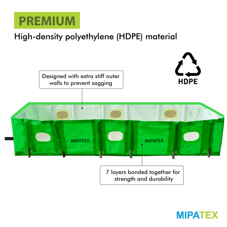 hdpe vermicompost bed