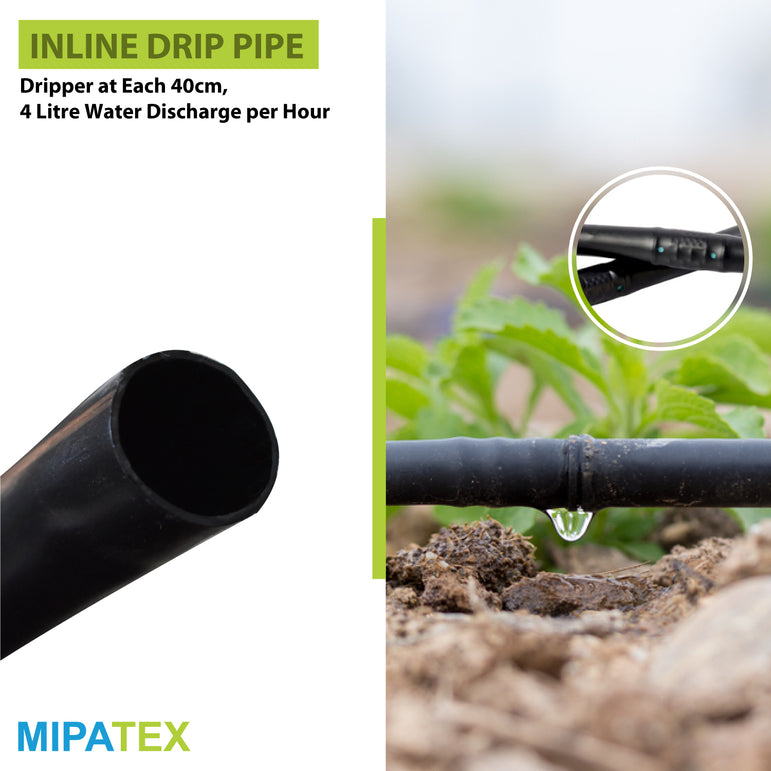 inline drip pipe